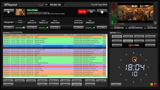 Axel XTV Dual-Channel Television Automation System (No Internal Storage)