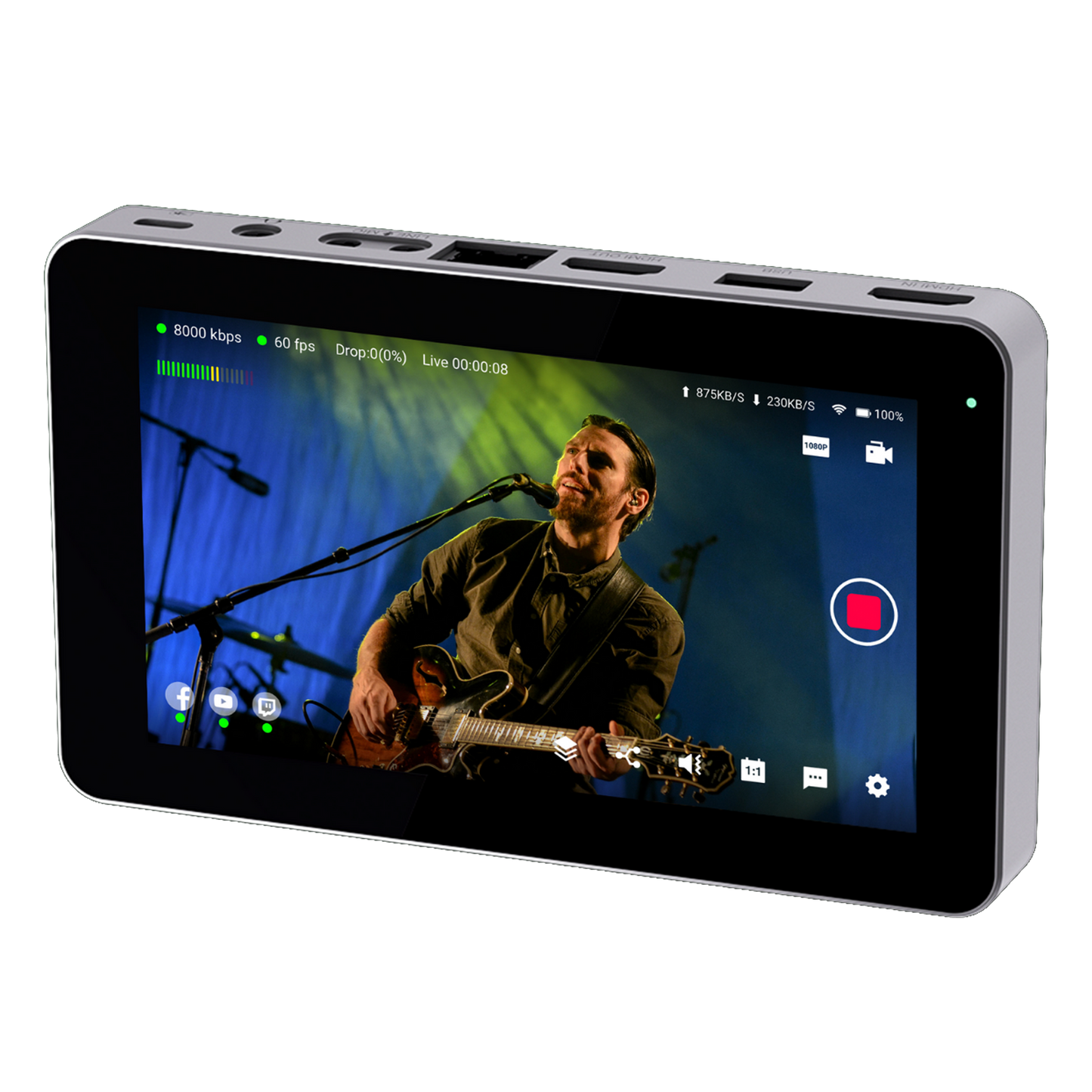 YoloLiv YoloBox Mini - Portable All-In-One Live Streaming Switcher