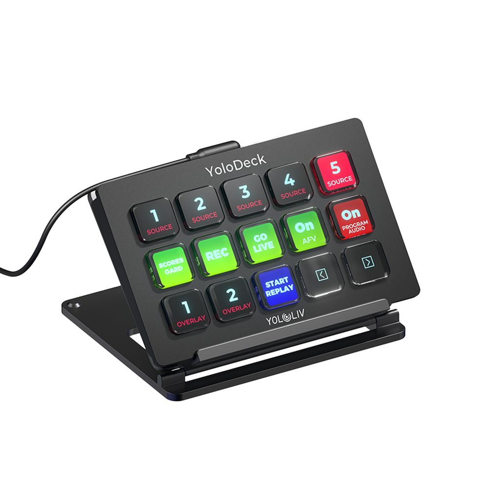 YoloLiv YoloDeck - Control Panel For YoloBox with 15 Macro Keys
