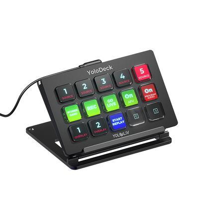 YoloLiv YoloDeck - Control Panel For YoloBox with 15 Macro Keys