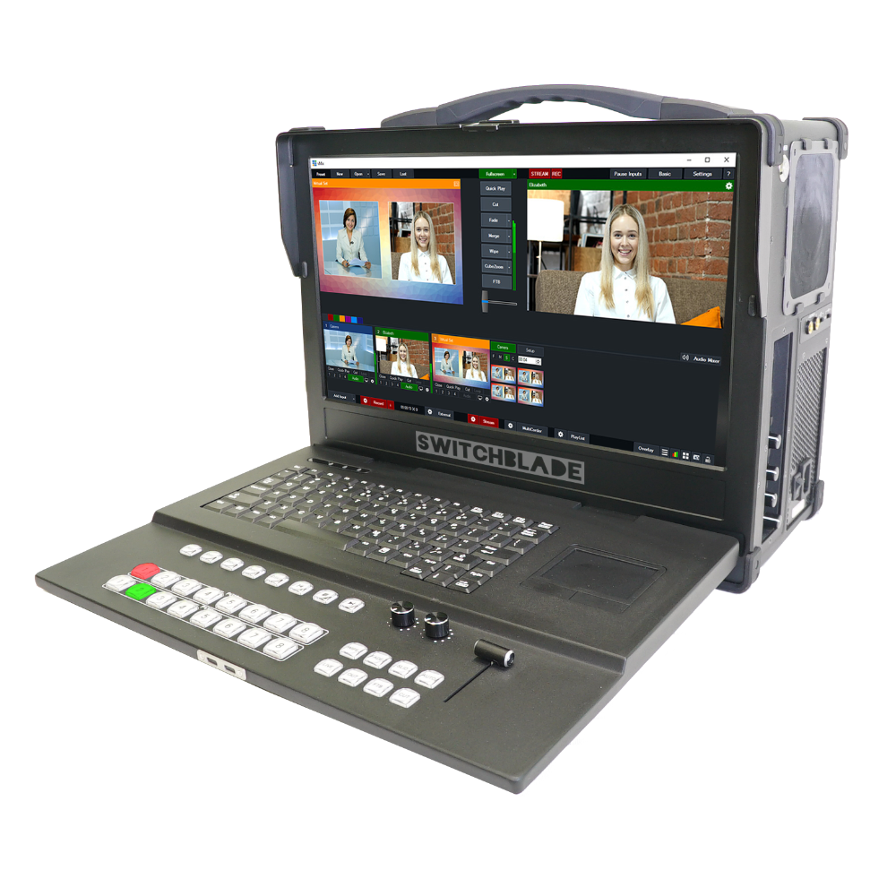 Switchblade Zephyr - Portable All-In-One Production System with vMix HD