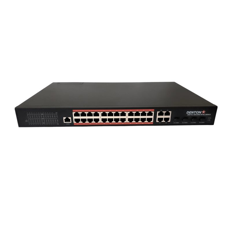 Fanless 24-Port Gigabit Layer 2 Managed IEEE 802.3bt Switch - MAGMATIC ...