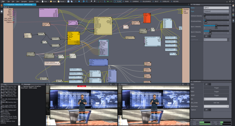 Switchblade LPU4 Virtual Production Workstation with Aximmetry Broadcast SE - Image 3