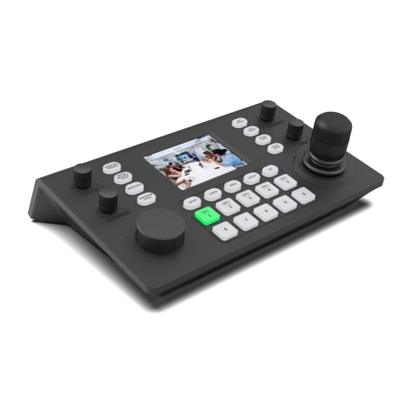 PTZCam CamKit3 Live Streaming System - 3-Camera PTZ Streaming Kit with vMix Switcher, Controllers, Network Switch, and Audio Interface - Image 10