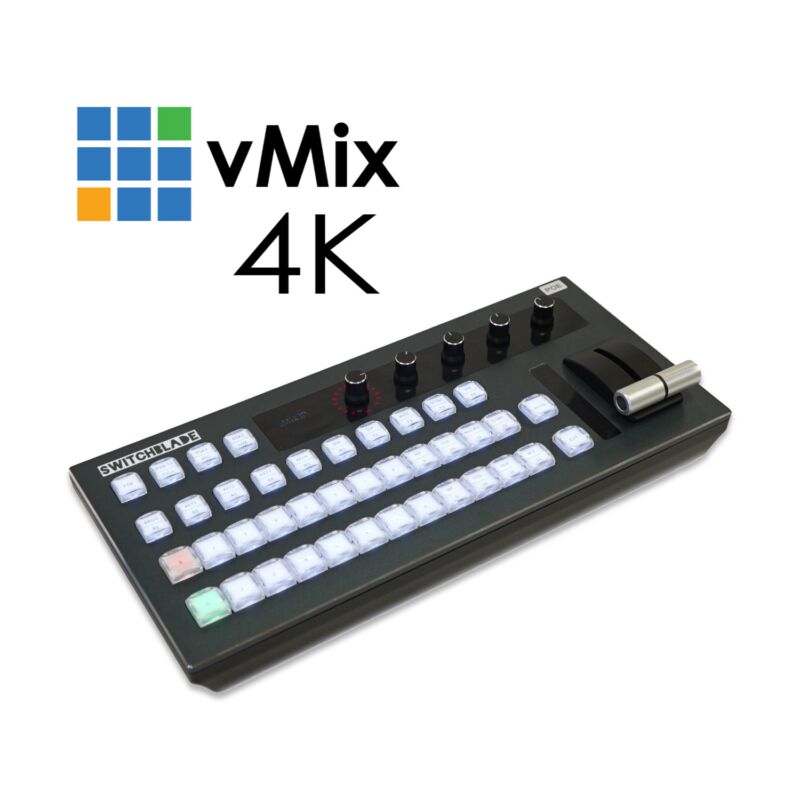 Switchblade VMC12 vMix Controller with vMix 4K Software