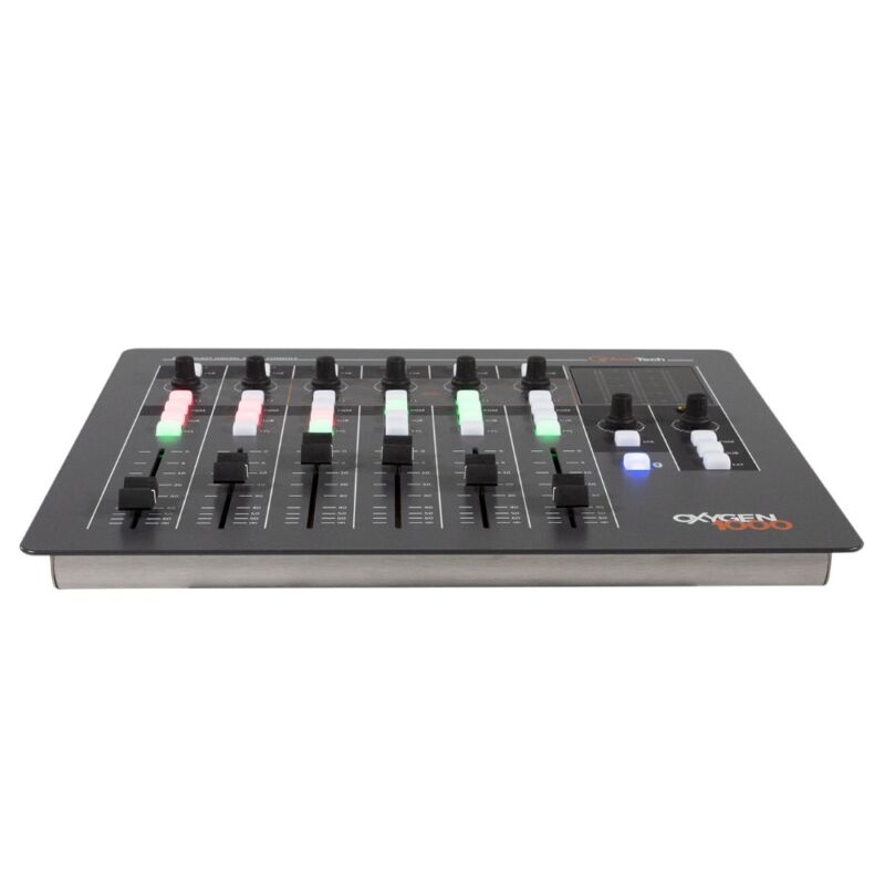 Axel Oxygen 1000 BT Digital Broadcast Audio Console with 8CH Dante Interface - Image 4