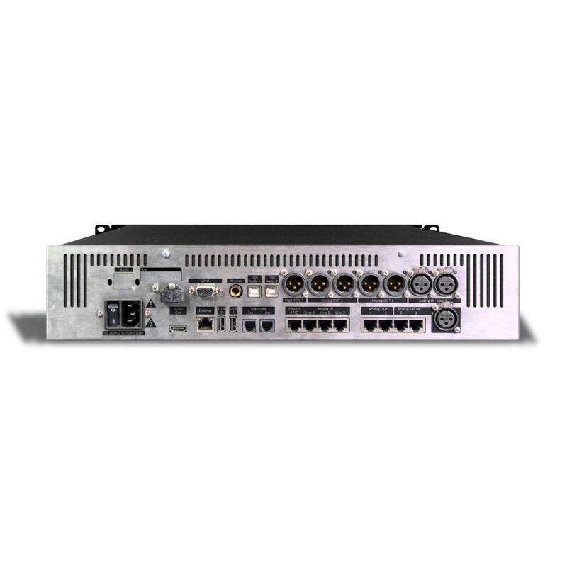 Axel Oxygen 1000 BT Digital Broadcast Console Rack with 8 Channel Dante Interface - Image 3