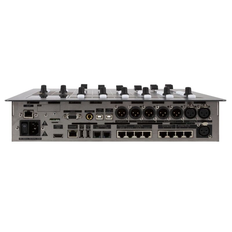 Axel Oxygen 1000 BT Digital Broadcast Audio Console with 8CH Dante Interface - Image 5