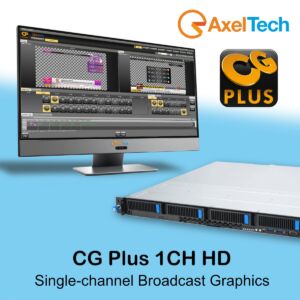 Axel CG PLUS Single-Channel Broadcast Graphics System
