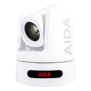 AIDA Imaging PTZ4K12G-FNDI-X30W - Broadcast/Conference 4K High-Bandwidth NDI® 12G-SDI 30X Zoom PTZ Camera (White)