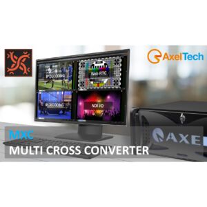 Axel Technology MXC Multi Cross Converter 4-channel Media Converter Software