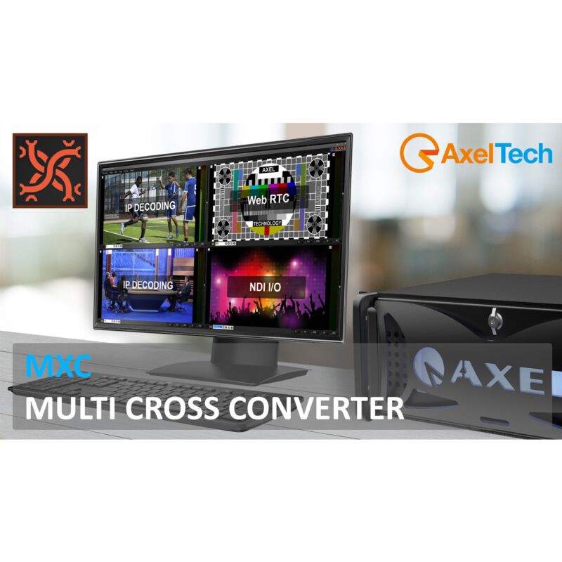 Axel Technology MXC Multi Cross Converter 9-channel Media Converter Software