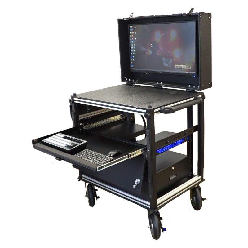 Switchblade MPC (Mobile Production Cart) Tier 1 Bundle with vMix 4K 4-input SDI Switcher - Image 2